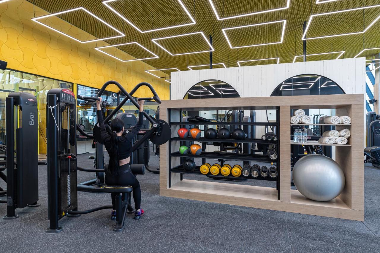 Emily Resort Lviv Bagian luar foto The gym at the new National College of Ireland